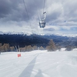 PraLoup : L'espace Lumière: le plaisir de la neige et de yeux! AOUHH!