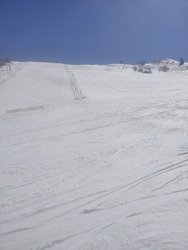 Adaptation au changement climatique, on fait du ski d'été en Avril