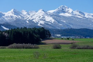 Lever de soleil sur le Vercors enneig&eacute; ❄️❄️❄️ ce vendredi 18 avril 
