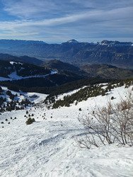 Enfin de la neige dure!!!