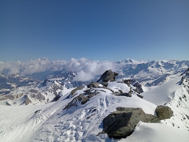 Première au Mont de Gebroulaz pour ma grande Dernière 