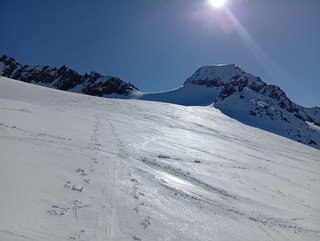 Première au Mont de Gebroulaz pour ma grande Dernière 