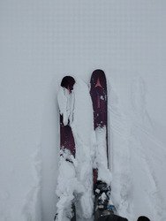 Seuls sur les pistes ! Ah mais c'est normal.