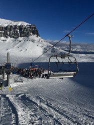 De la bonne neige et du monde !