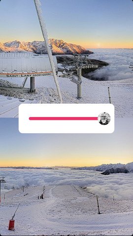 Saint-Lary Soulan : la vague de froid sublime les sommets