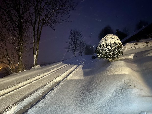 Déjà 20cm de neige dans le Vercors