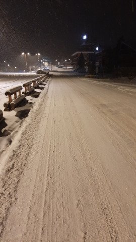 Neige fraîche paillettes !