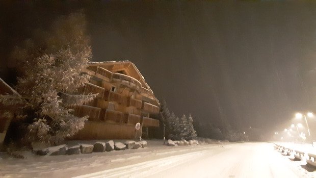 Neige fraîche paillettes !