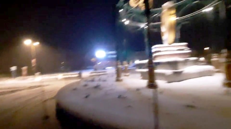 Neige fraîche paillettes !