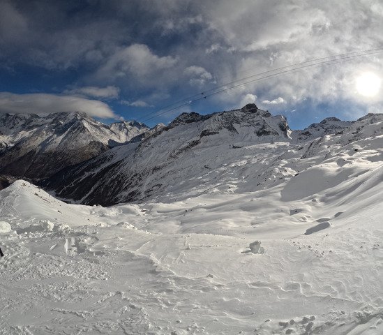 Avant l'arrivée de la perturbation