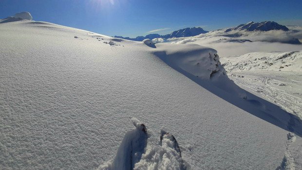 Pur bonheur dans la poudre !