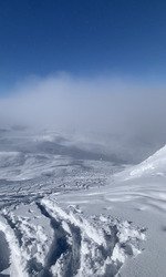Belle neige sur La Plagne !