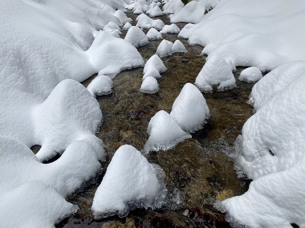 Se perdre là où la neige s’est accumulée…