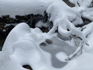 Se perdre là où la neige s’est accumulée…