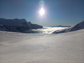 Du soleil, de la poudre, mais pas de sous couche 😬