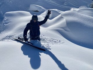 Que de neige fraîche pour cette ouverture mémorable !