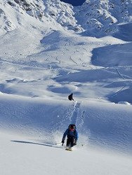 Que de neige fraîche pour cette ouverture mémorable !