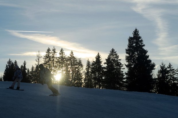 En piste, c'était tout bon