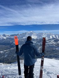 Première rando avec le zéro G 96