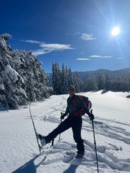 Première rando avec le zéro G 96