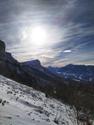 du dream ski en foret 