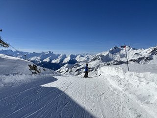 #7, en piste  ⛷️☀️❄️ !