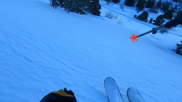 La matinée dans la combe de l'Oursière