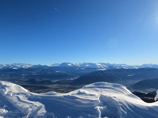 La matinée dans la combe de l'Oursière