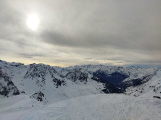 Une belle fin de journée hivernale 