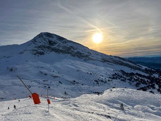 Beau temps belle neige et surtout on est en novembre !