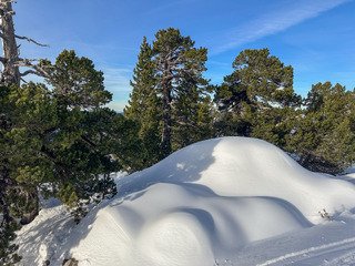 Beau temps belle neige et surtout on est en novembre !