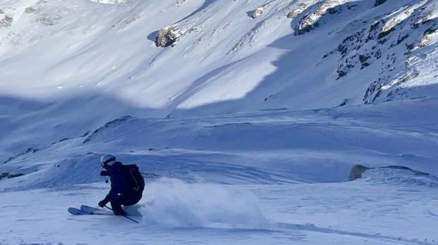 Poudreuse et soleil invités de premières Traces