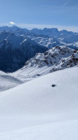 Une neige incroyable sur les pistes de Val-Thorens