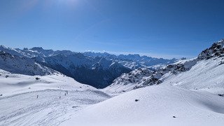 Une neige incroyable sur les pistes de Val-Thorens