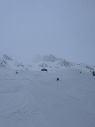 Blanc total, ski correct