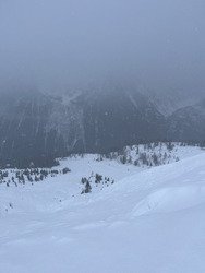 Blanc total, ski correct