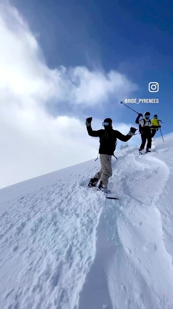 Opening poudreux à Ax 3 domaines
