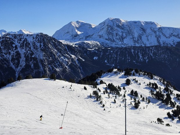 Chamrousse : promenade ciel bleu