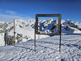 Chamrousse : promenade ciel bleu
