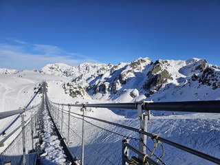 Chamrousse : promenade ciel bleu