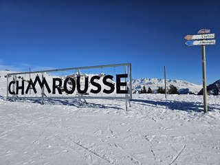 Chamrousse : promenade ciel bleu