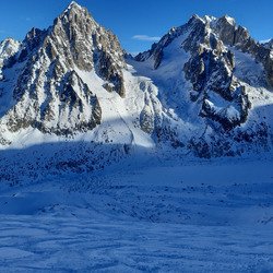 Le glacier d'Argentière a souffert