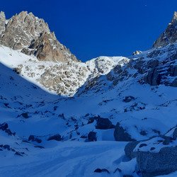 Le glacier d'Argentière a souffert