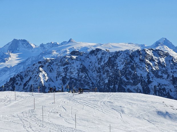 Chamrousse : belle session ciel bleu