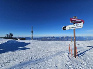 Chamrousse : belle session ciel bleu