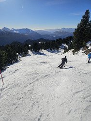 Chamrousse : belle session ciel bleu