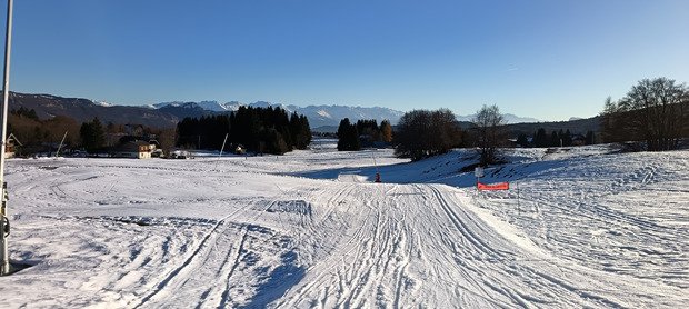 Ski de fond à la Féclaz (73)
