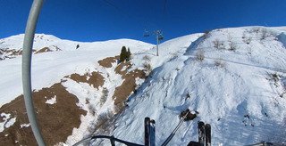 Grand soleil, petite neige