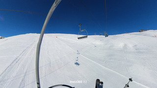 Grand soleil, petite neige