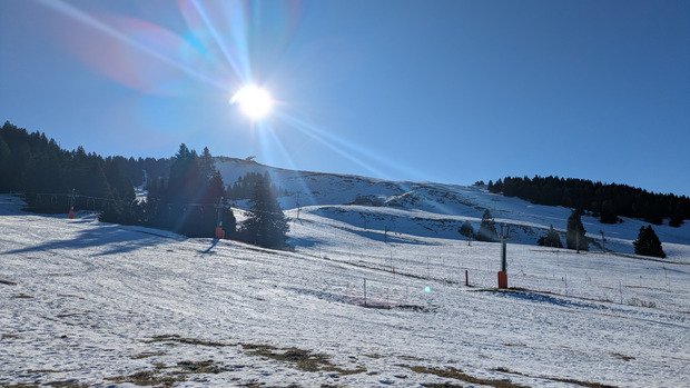 Ça tape à Semnoz-plage !